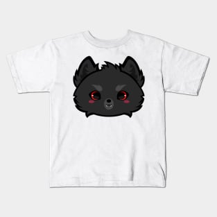 Cute Black Werewolf Kids T-Shirt